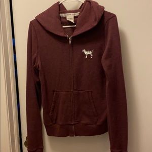 Pink Zip up sweatshirt